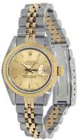 Thumbnail for your product : Rolex Oyster Perpetual Datejust 69173 Two Tone Stainless Steel & Yellow Gold Womens Watch