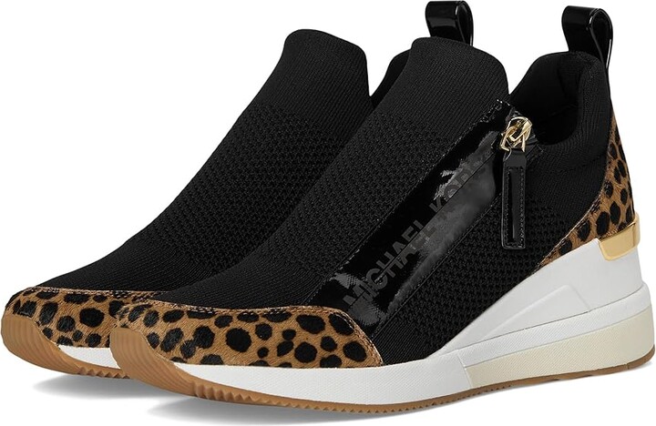Wedge Sneakers Michael Kors Leopard Sneaker Shoe Outfit Con Tenis