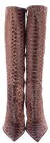 Thumbnail for your product : Just Cavalli Embossed Knee-High Boots