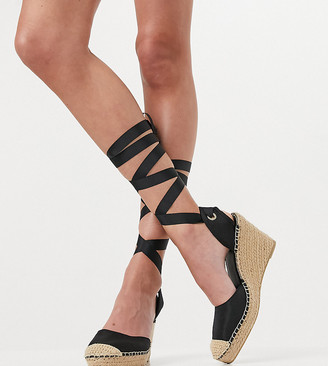 asos design topic espadrille wedges in beige
