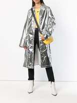 Thumbnail for your product : MM6 MAISON MARGIELA oversized metallic coat