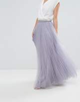 Thumbnail for your product : Little Mistress Petite Maxi Tulle Prom Skirt