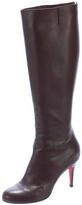 Thumbnail for your product : Christian Louboutin Babel 85 Leather Boots