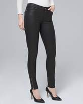 Thumbnail for your product : Chico's Chicos Mid-Rise Coated Skinny Ankle Jeans