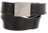 Thumbnail for your product : Versace Logo Leather Belt w/ Tags