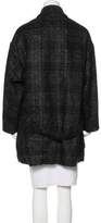 Thumbnail for your product : Billy Reid Wool-Blend Plaid Coat