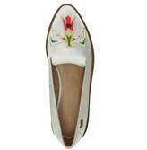Thumbnail for your product : Australia Luxe Collective Co. Bali Cream Satin Eagle Loafers