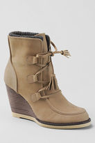 Thumbnail for your product : Lands' End Women's Tenley Wedge Booties