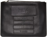 Thumbnail for your product : Hood by Air Black Leather Moma Zip Pouch