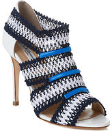 Thumbnail for your product : LK Bennett Eloise crochet and leather sandals