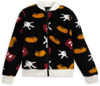 mickey mouse sherpa jacket
