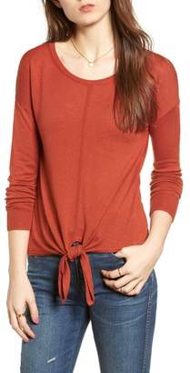 Madewell Modern Tie Front Sweater