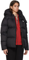 Thumbnail for your product : Burberry Black Monogram Puffer Down Dalston Jacket