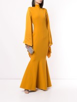 Thumbnail for your product : SOLACE London Long Sleeved Maxi Dress
