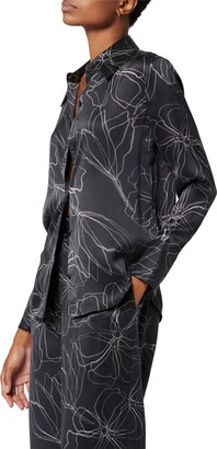 Equipment Leona Floral Silk Button-Up Shirt