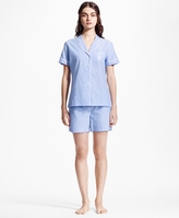 Thumbnail for your product : Brooks Brothers Cotton Chambray Pajamas