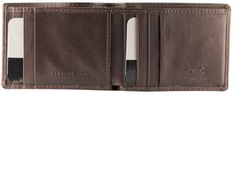 Mancini Slim Leather Bi-Fold Wallet