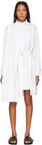 Thumbnail for your product : Sacai White Wrap Shirt Dress