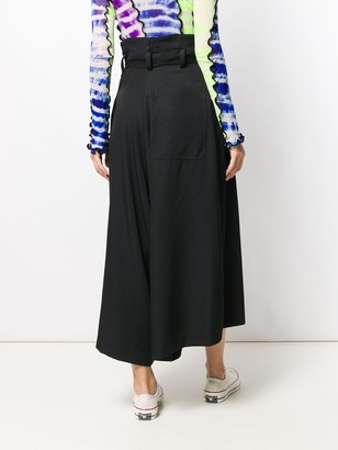Y's High Waisted Palazzo Trousers