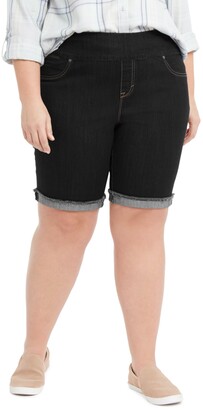 macys plus size shorts