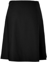 Thumbnail for your product : Jil Sander Navy Wool Blend Flared Skirt Gr. 34
