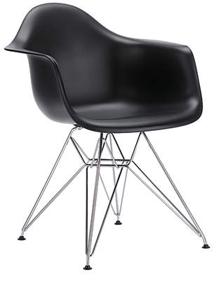 Design Within Reach Herman Miller Eames Molded Plastic Wire-Base Armchair (DAR) at DWR