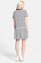 Thumbnail for your product : Kate Spade Stripe Jersey Drop Waist Dress