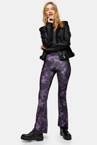 plum velvet trousers