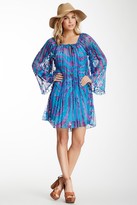 Thumbnail for your product : Hale Bob Printed Pleated Dress