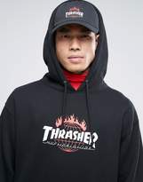 Thumbnail for your product : HUF x Thrasher Logo Hoodie With Back Print