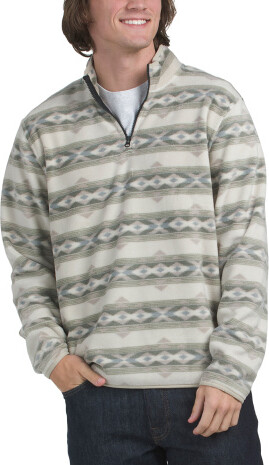 TJMAXX Mesa Windchill One Quarter Zip Jacket For Men, Polyester