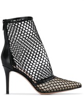 Thumbnail for your product : Gianvito Rossi Mesh-Netted Stiletto Boots