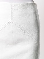 Thumbnail for your product : Courreges Polished Finish Mini Skirt
