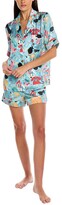 Thumbnail for your product : Karen Mabon 2Pc Pajama Top & Short Set