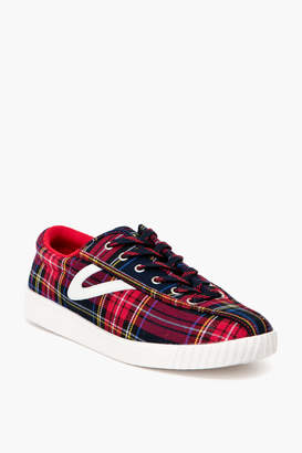 Tretorn Red Tartan Plaid Nylite28Plus Sneakers - ShopStyle Clothes and Shoes
