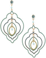 Thumbnail for your product : Sequin Multilayer Deco Earrings, Blue Multi