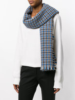 Thumbnail for your product : Stella McCartney patterned fringed scarf