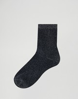 Thumbnail for your product : Weekday Lurex Socks