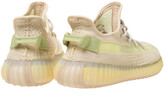 Thumbnail for your product : Yeezy Flax Cotton Knit Boost 350 V2 Sneakers Size 44