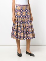 Thumbnail for your product : La DoubleJ Printed Full Skirt