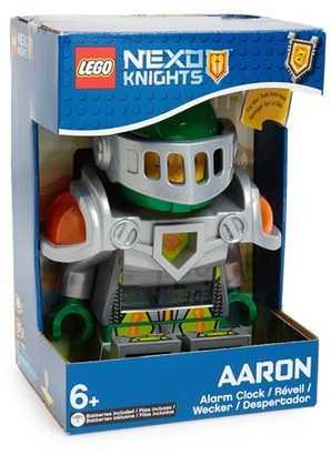 Lego 'Nexo Knights(TM) - Aaron(TM)' Alarm Clock