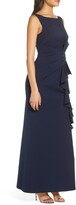 Thumbnail for your product : Eliza J Ruffle Front Gown