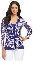Thumbnail for your product : ZoZo Violet Femme Four-Way Cardigan