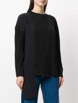 Thumbnail for your product : Stella McCartney asymmetric panelled sweater