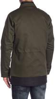 Thumbnail for your product : Scotch & Soda Herringbone Front Solid Canvas Field Jacket