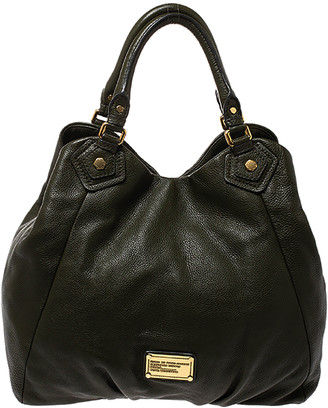Marc by Marc Jacobs Green Leather Classic Q Francesca Shoulder Bag