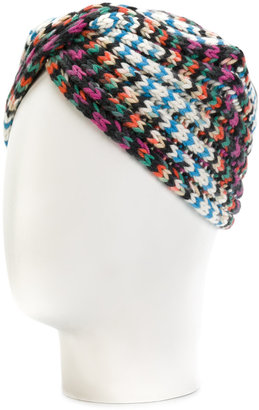 Missoni knitted turbant