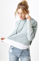 Thumbnail for your product : La Hearts Raw Hem Cropped Hoodie