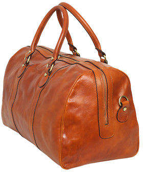 NEW Beltrami tan leather weekender bag by Republic of Florence
