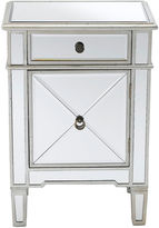 Thumbnail for your product : AA Importing Sullivan 2-Drawer Nightstand, Mirrored